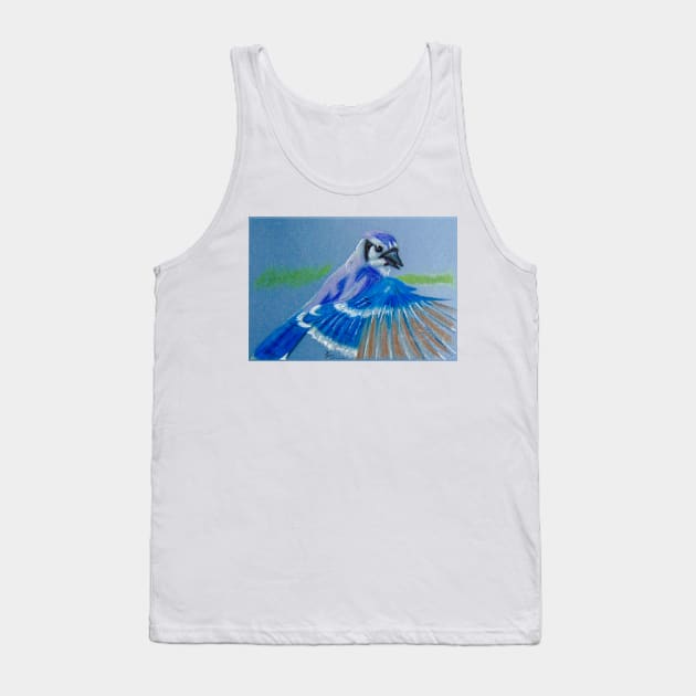 Bluejay Tank Top by lorgh